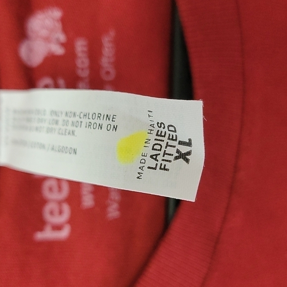 Tee Turtle red tropical sunset graphic t-shirt top XL - Picture 6 of 8